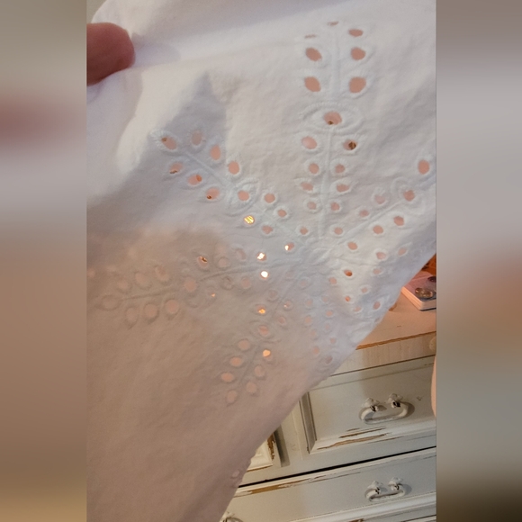 #045 ELIANE ROSE WHITE 100% COTTON SWEATER ♥️ 😍 ✨️ 💕 💖 ❤️ - Picture 3 of 5